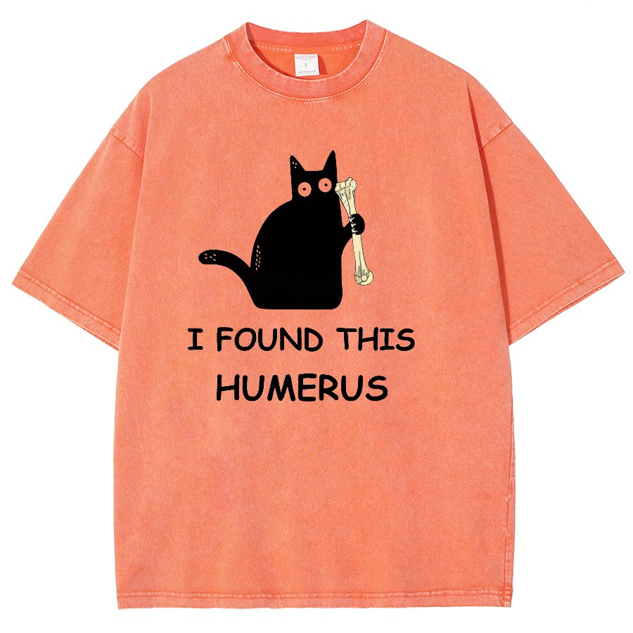 I Found This Humerus Vintage Distressed T-shirt