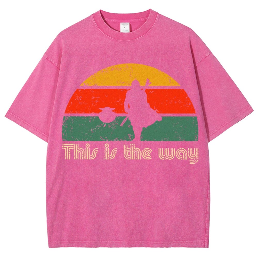 The Retro Way Vintage Distressed T-shirt