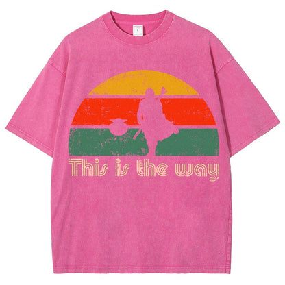 The Retro Way Vintage Distressed T-shirt