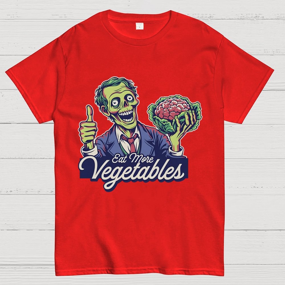 Eat More Vegetable Unisex Geek T-Shirt