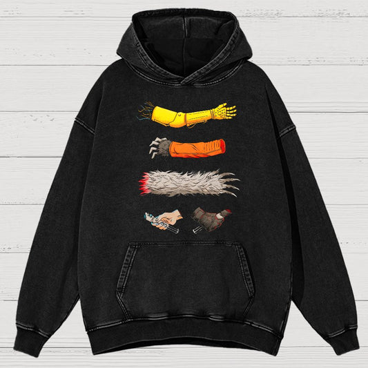 Casualties of Wars Vintage Distressed Hoodie
