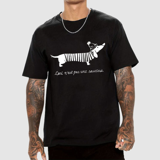 Ceci n'est pas une saucisse Geek T-Shirt