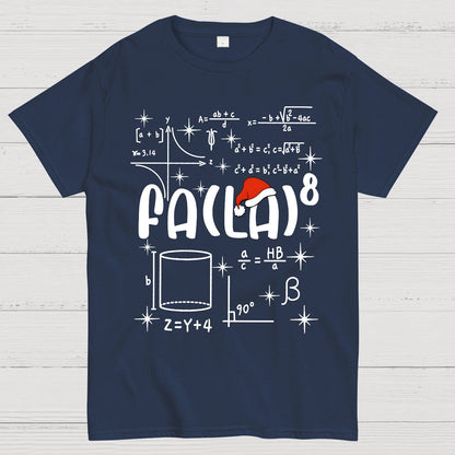 Christmas Math Fa La La Geek T-Shirt