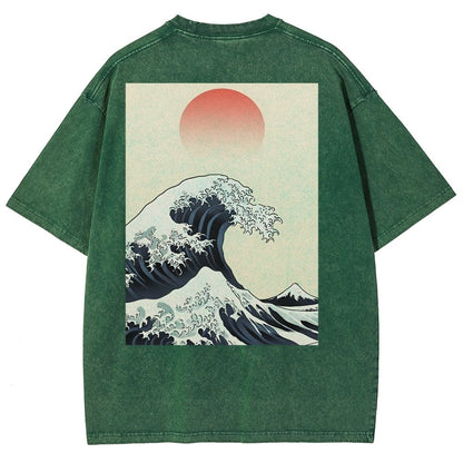 Sunny Wave Washed T-Shirt