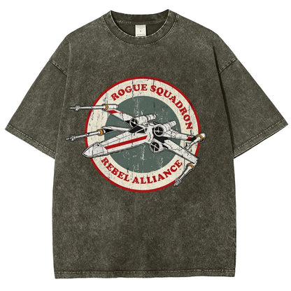 Vintage Rebel Squadron Vintage Distressed T-shirt