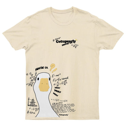 Get Up Early ！Duck Funny Geeky T-Shirt