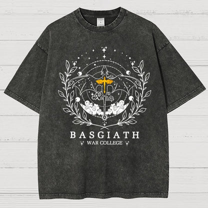 Fourth Wing Nerd Tee, Dragon Rider Bookish Vintage Distressed T-shirt