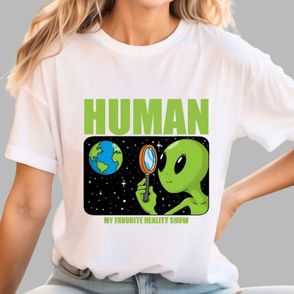 Human  My Favorite Reality Show Geek T-Shirt