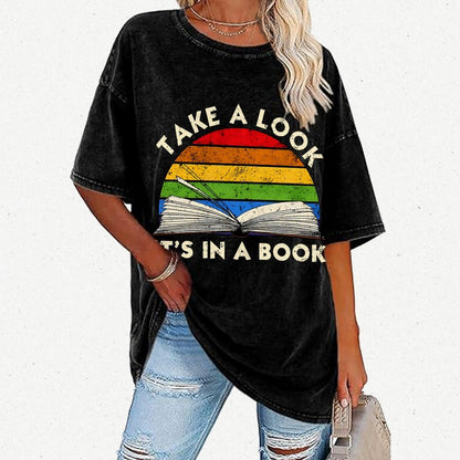 Take a Look Vintage Distressed T-shirt