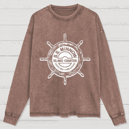 SS Minnow Tour Washed Long Sleeve Tee