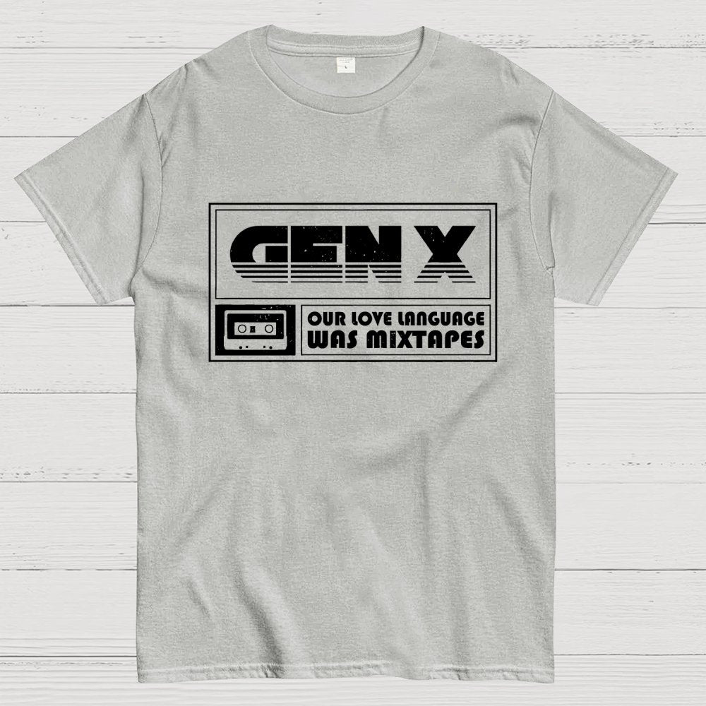 Gen X – Cassette Lover Geek T-Shirt