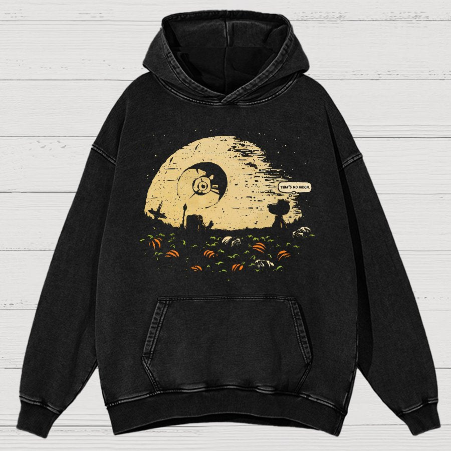 That's No Pumpkin Vintage Distressed Hoodie