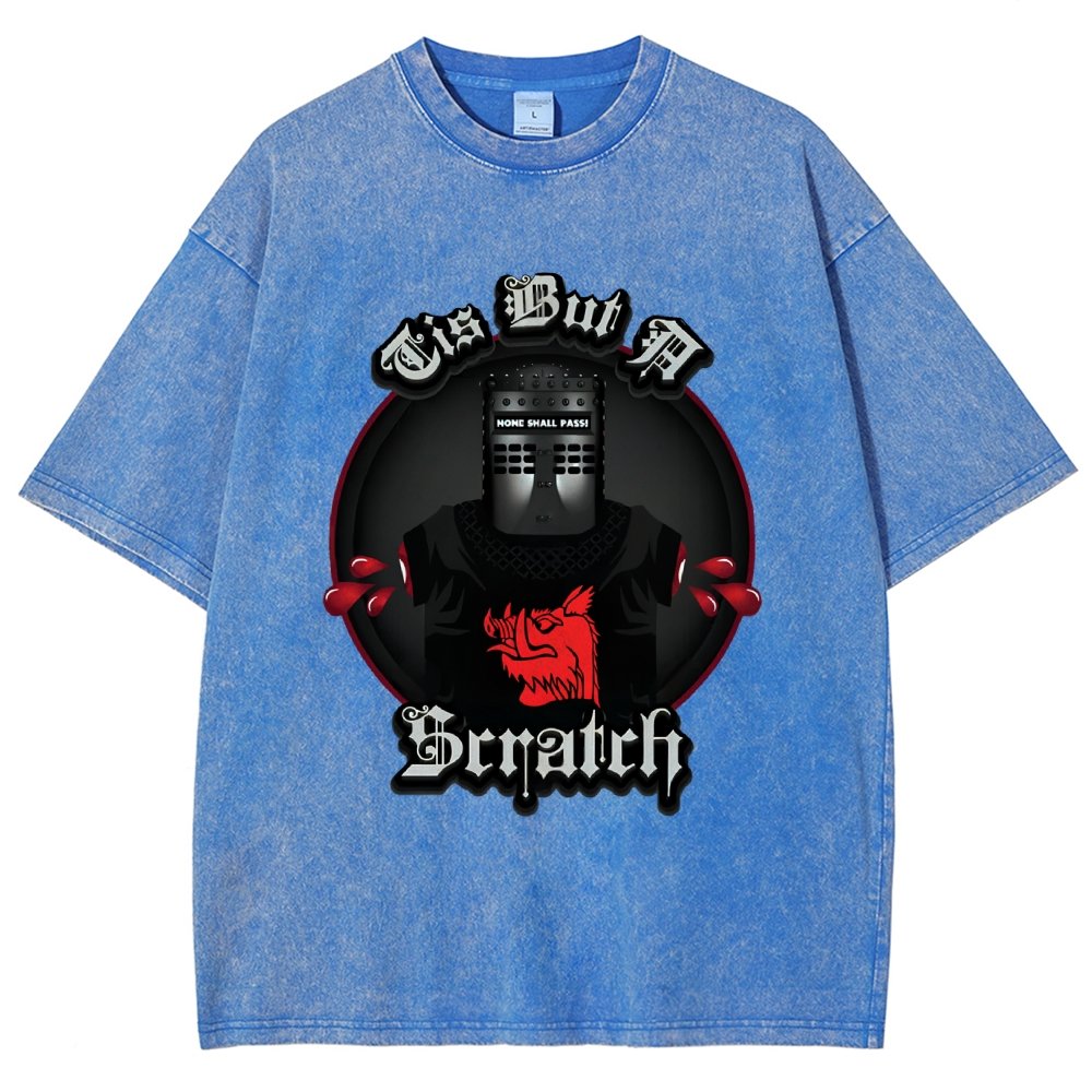 Tis But A Scratch Vintage Distressed T-shirt
