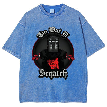 Tis But A Scratch Vintage Distressed T-shirt