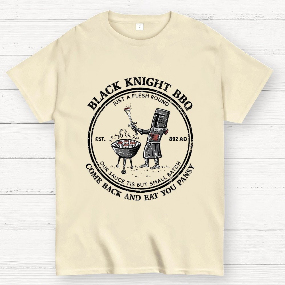 Black Knight BBQ Unisex Geek T-Shirt