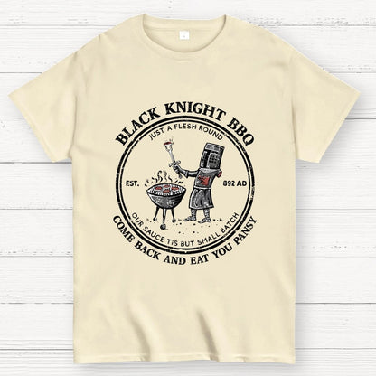 Black Knight BBQ Unisex Geek T-Shirt
