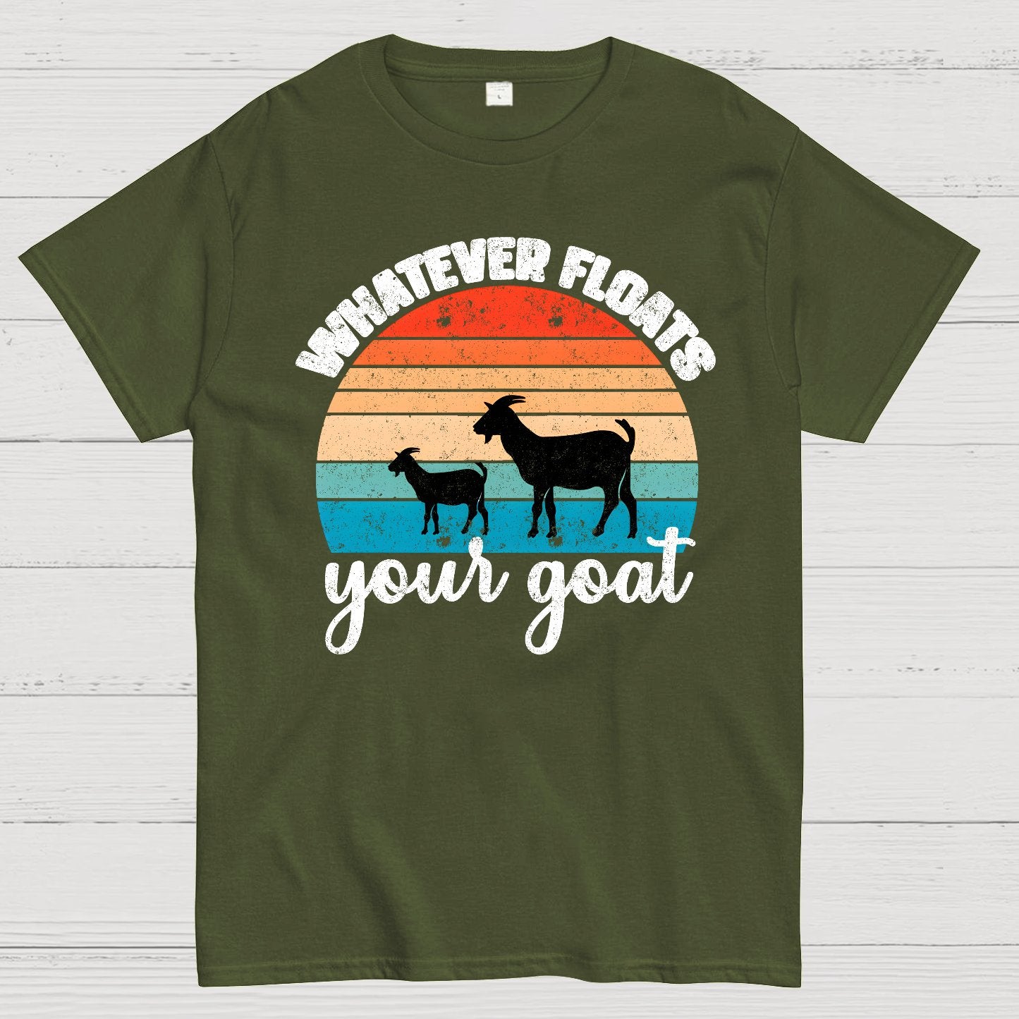 Whatever Floats Your Goat Geek T-Shirt