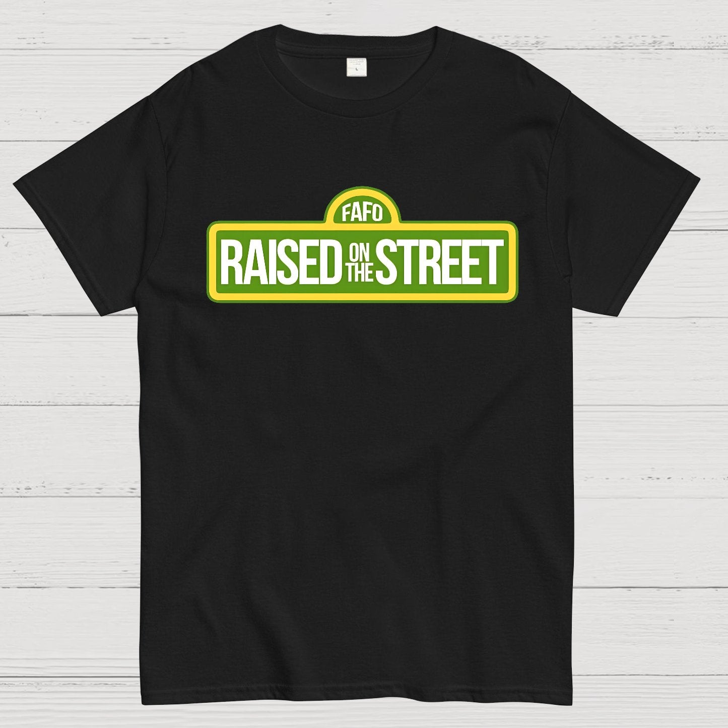 Raised On The Street Geek T-Shirt