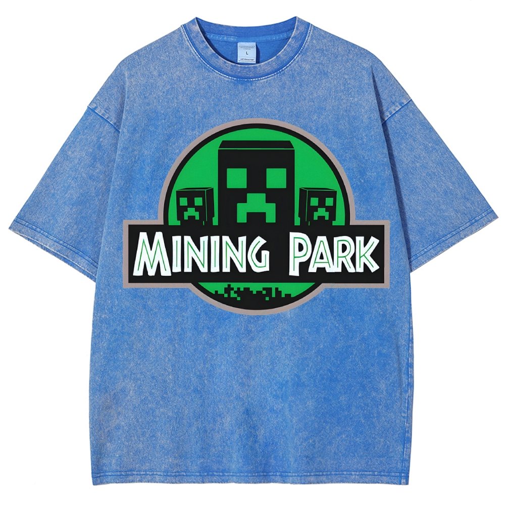 Mining Park Vintage Distressed T-shirt