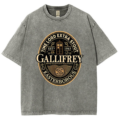 Cosmic Explorer Stout Vintage Distressed T-shirt