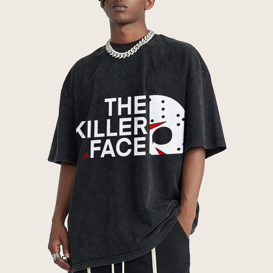 The Killer Face Vintage Distressed T-shirt