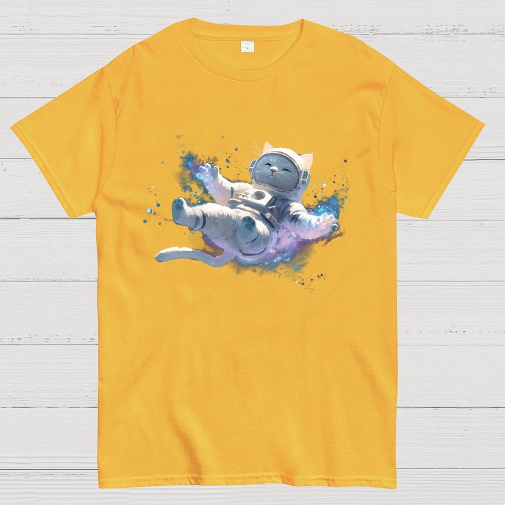 Astronaut Cat Geek T-Shirt