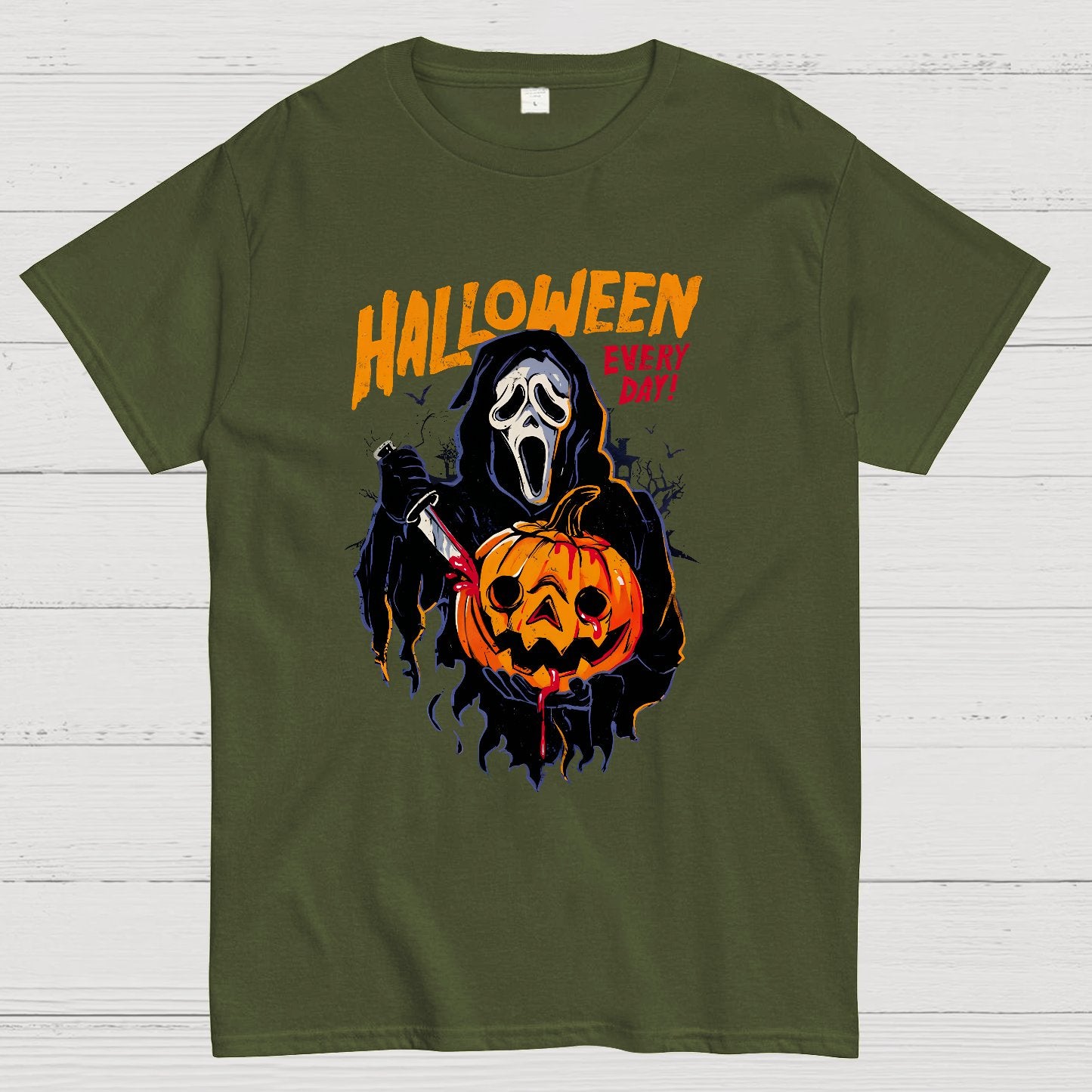 Every Day Is Halloween Geek T-Shirt