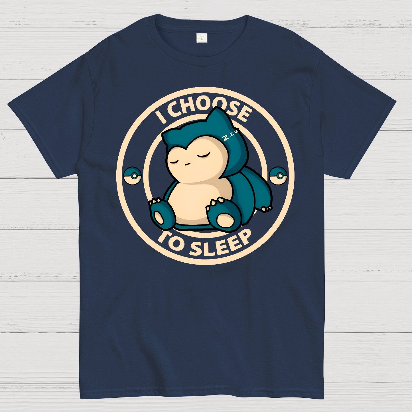 I Choose To Sleep Geek T-Shirt