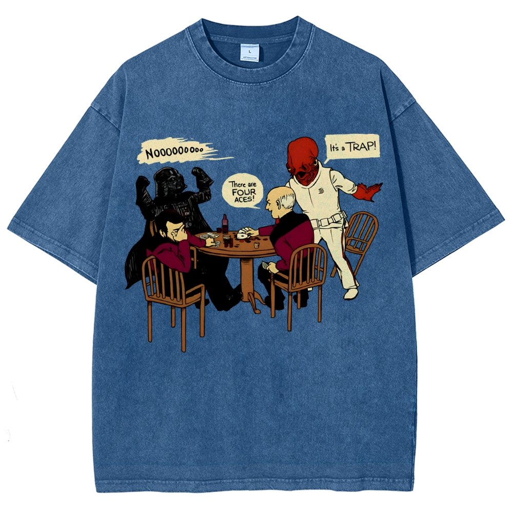 Poker Game Vintage Distressed T-shirt