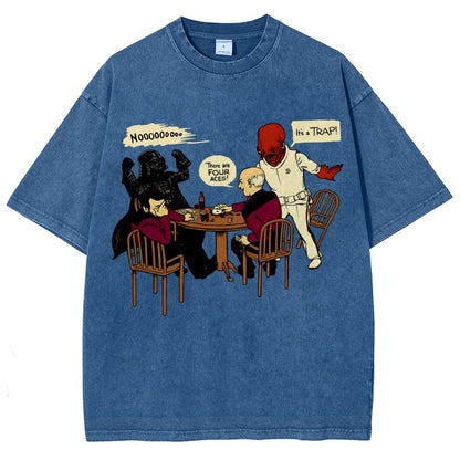 Poker Game Vintage Distressed T-shirt