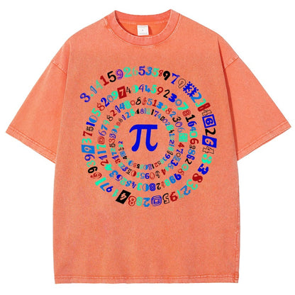 Happy Pi Day Vintage Distressed T-shirt