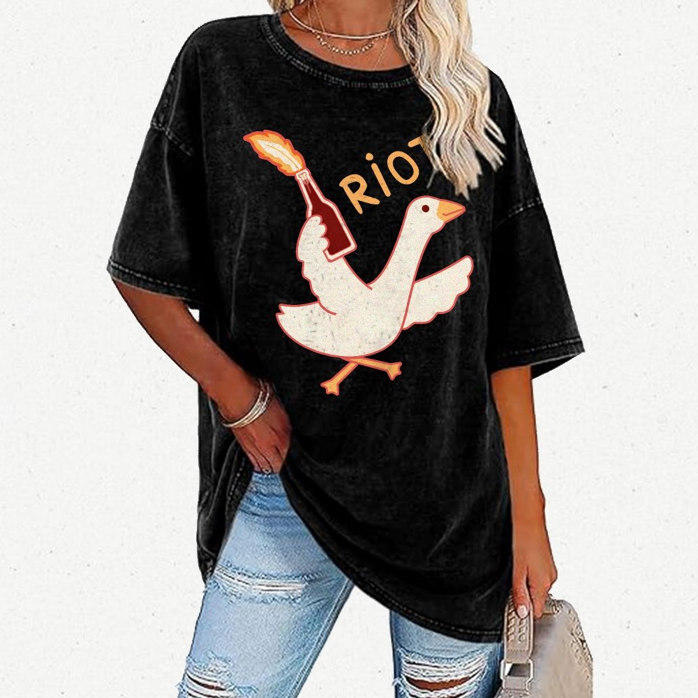 Riot Goose Vintage Distressed T-shirt