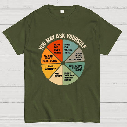 You May Ask Yourself Geek T-Shirt