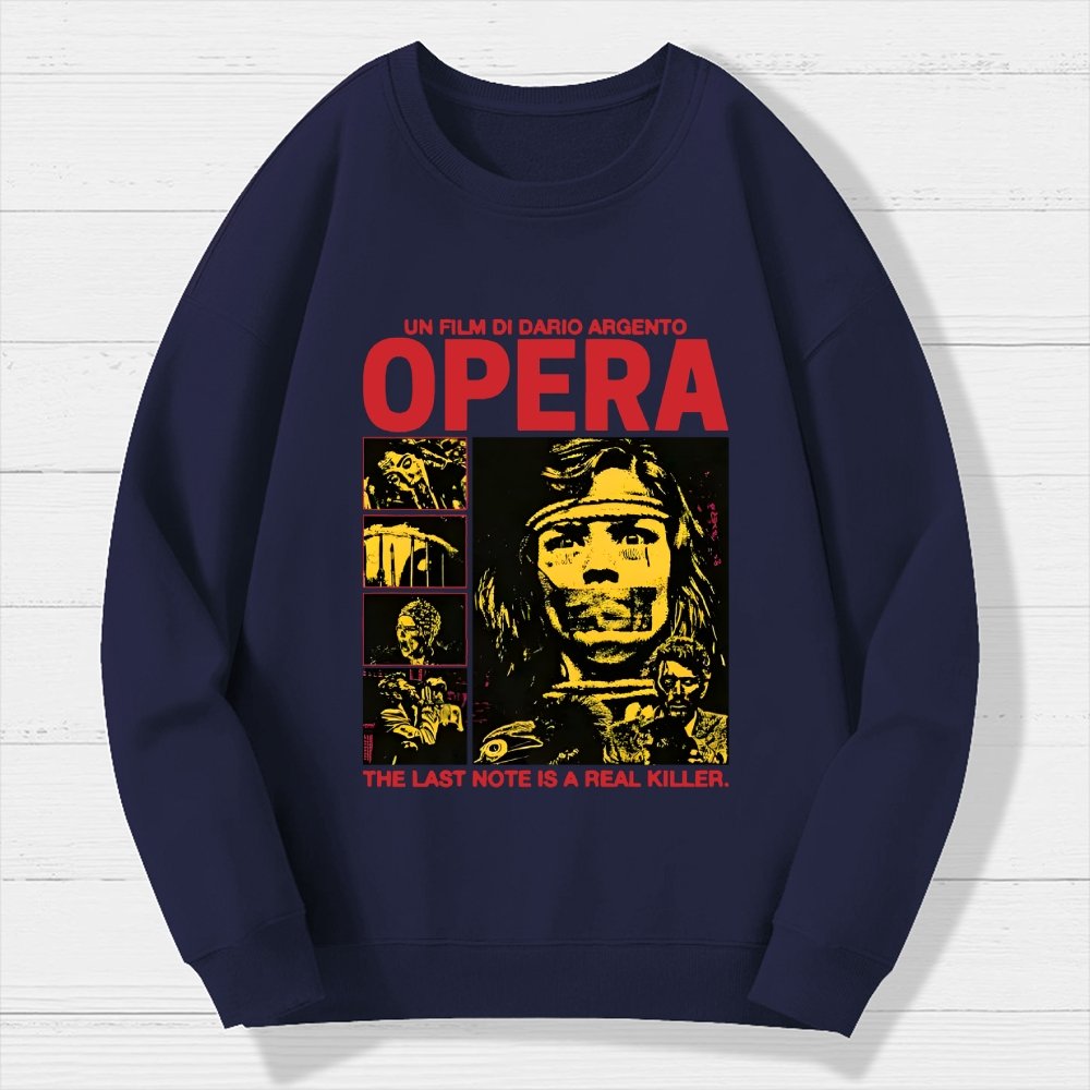 The Last Note is a Real Killer Geek Cotton Sweatshirt