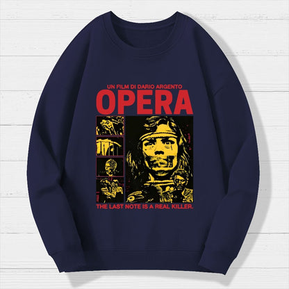 The Last Note is a Real Killer Geek Cotton Sweatshirt