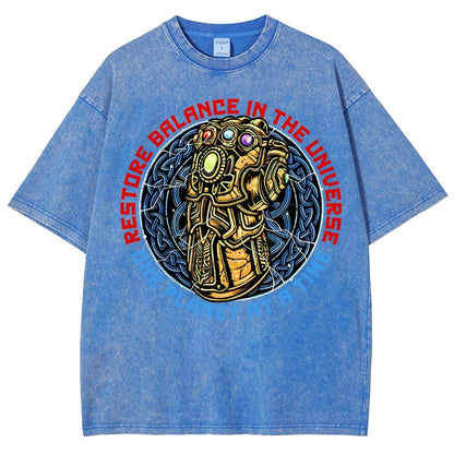 Restore Balance Vintage Distressed T-shirt