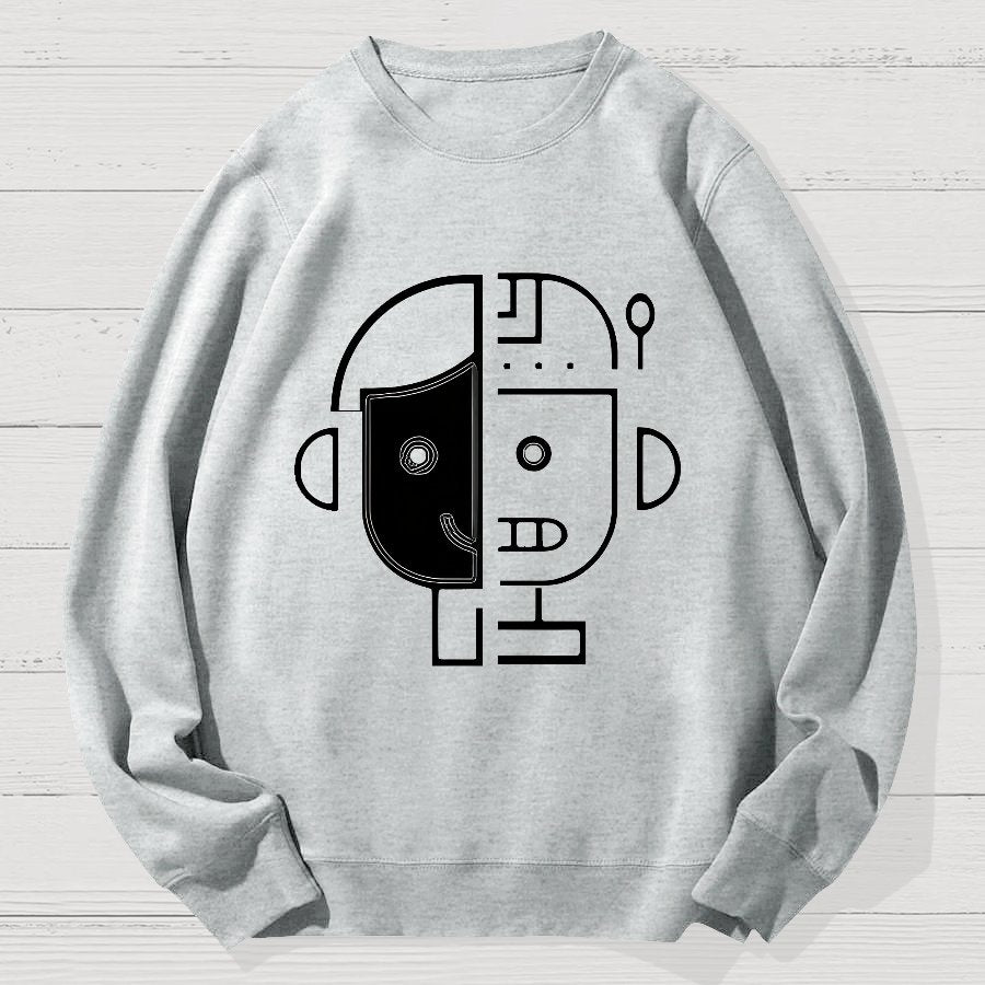 Artificial Intelligence Geek Cotton Sweatshirt