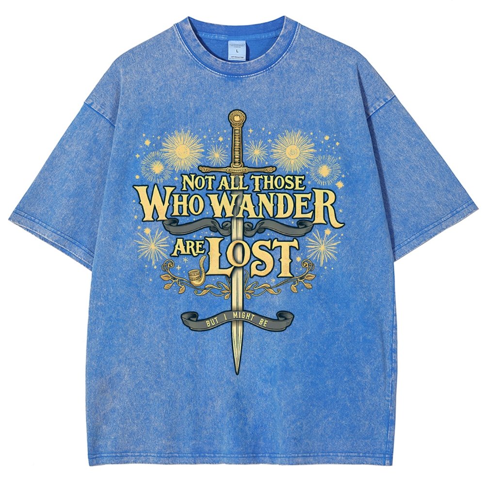 I might be lost Vintage Distressed T-shirt