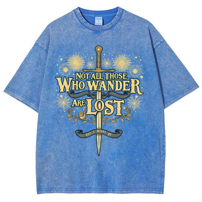 I might be lost Vintage Distressed T-shirt