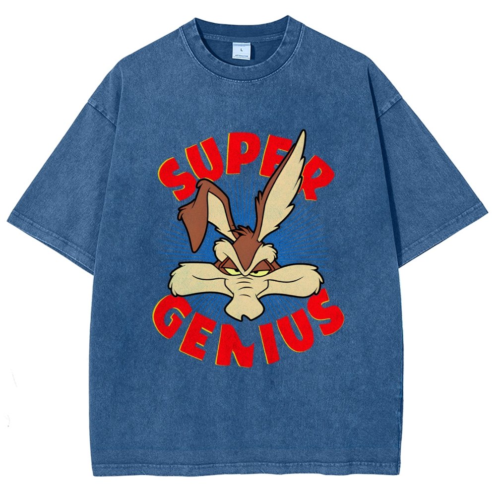 Super Genius Vintage Distressed T-shirt