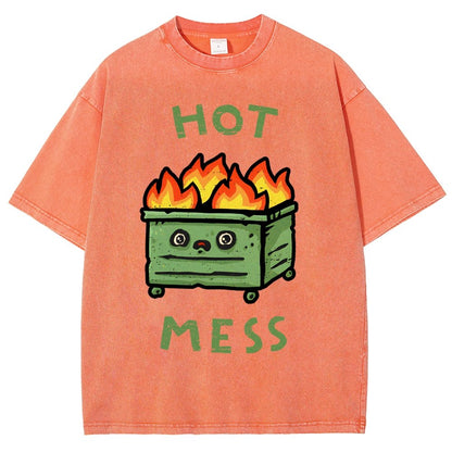 Hot Mess Vintage Distressed T-shirt
