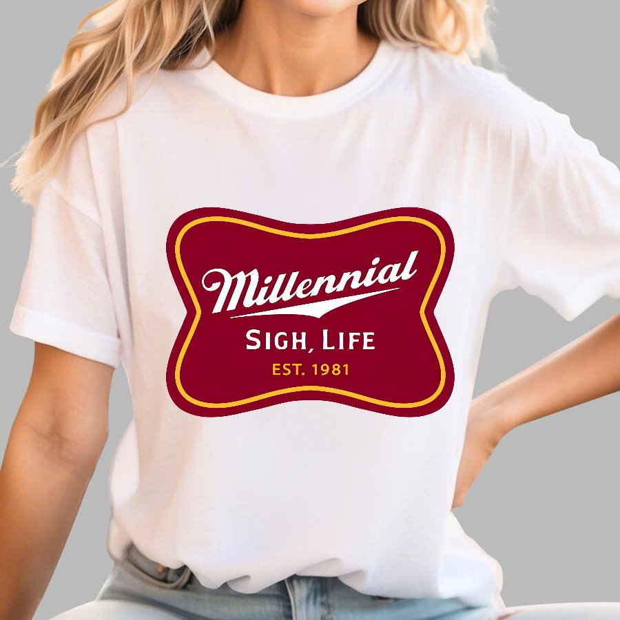 Millennial Sigh Life Geek T-Shirt