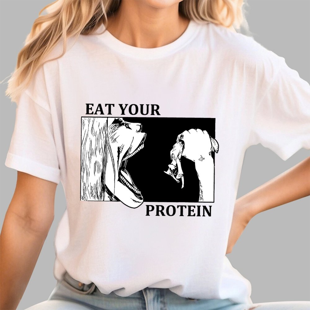 Eat Your Protein Unisex Geek T-Shirt