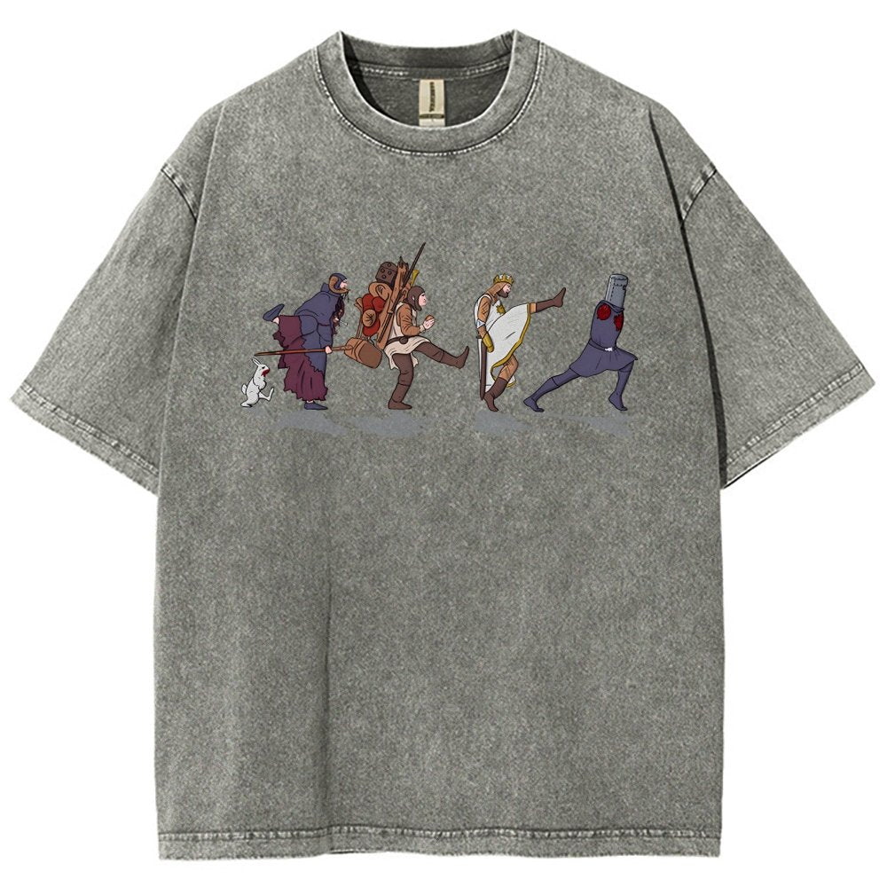 Walking Toward the Grail Vintage Distressed T-shirt