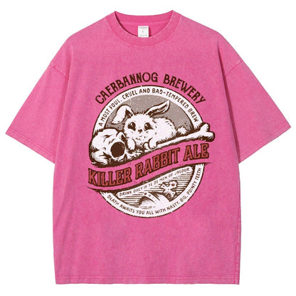 Killer Rabbit Ale Vintage Distressed T-shirt