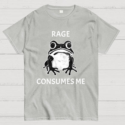 Rage Consumes Me Frog Geek T-Shirt