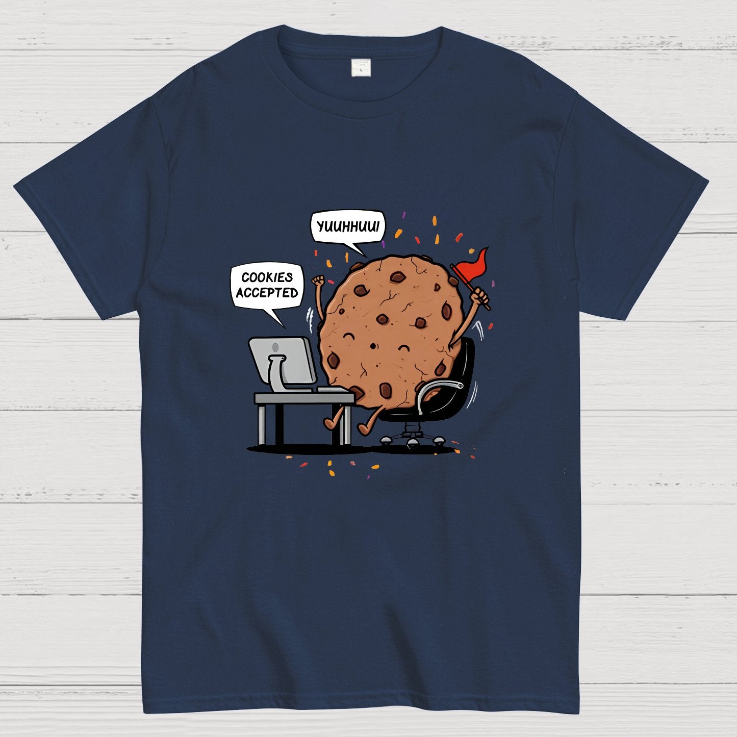 Cookies Accepted Nerdy T-Shirt