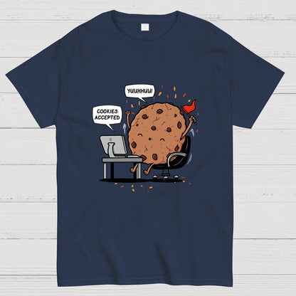Cookies Accepted Nerdy T-Shirt