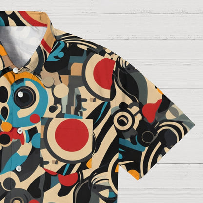 Abstract Art Geeky Shirt