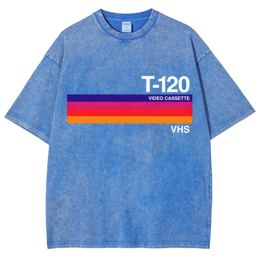 Dusk Video Cassette VHS Vintage Distressed T-shirt